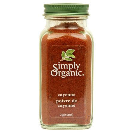 Simply Organic Cayenne Pepper Organic, 71g