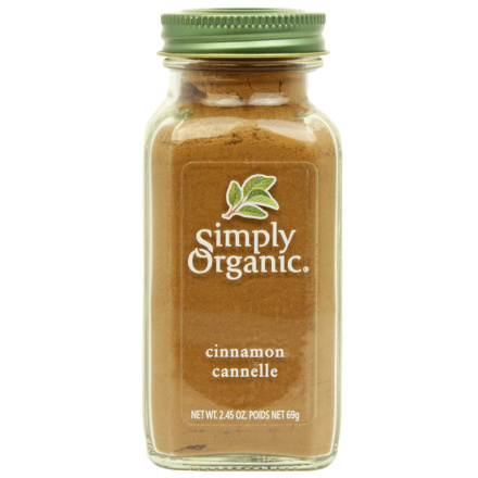 Simply Organic Cinnamon Ground, 69g