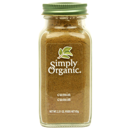 Simply Organic Cumin Seed Ground, 65g