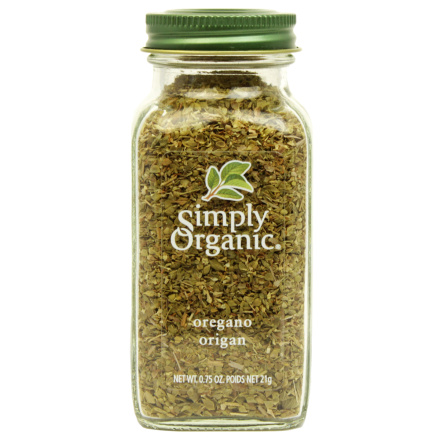 Simply Organic Oregano Leaf Cut & Sifted, 21g