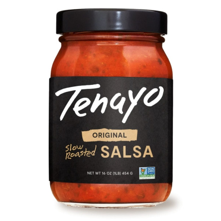 Front of Tenayo Original Slow Roasted Salsa