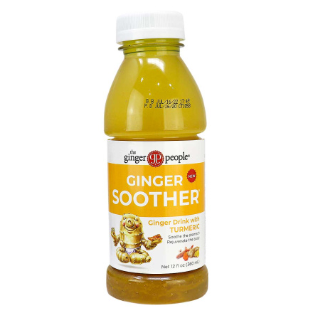 The Ginger People Ginger Soother Drink with Turmeric, 360ml