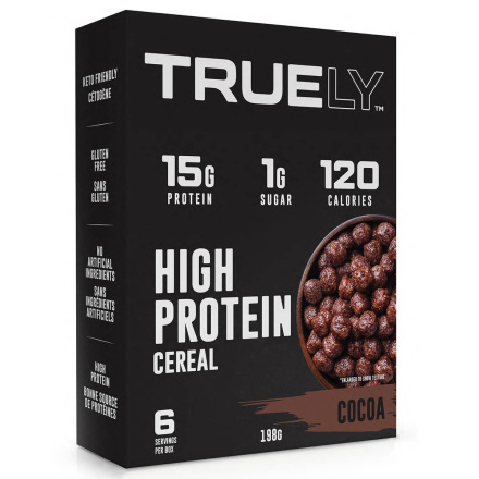 Truely Protein Cereal Cacao, 198g