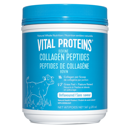 Front of Vital Proteins Pasture-Raised, Grass-Fed Collagen Peptides, 567g