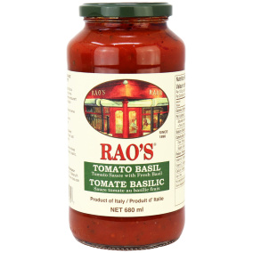 Rao's Tomato Basil Marinara Sauce with Fresh Basil, 680g