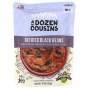 Front of A Dozen Cousins Refried Black Beans, 283g