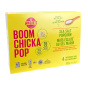 Front of Angie's BOOMCHICKAPOP Microwave Popcorn Sea Salt, 4 bags 
