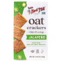 Front of Bob's Red Mill Gluten-Free Oat Crackers Jalapeno, 120g