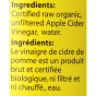 Bragg Organic Apple Cider Vinegar, 473ml