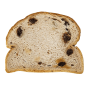 Slice 1 Carbonaut Keto Gluten-Free Cinnamon Raisin Bread, 550g