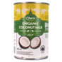 Front of Cha's Organics Light Coconut Milk