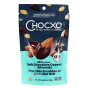 Front of ChocXO Choc Keto Dark Chocolate Covered Almonds, 100g