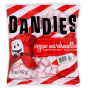 Front of Dandies Vegan Marshmallows Peppermint Flavoured, 142g