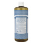 Dr. Bronner's Baby Unscented Organic Pure Castile Liquid Soap, 946ml