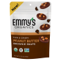 Front of Emmy’s Organics Gluten-Free Thin & Crispy Brownie Snaps Peanut Butter, 95g