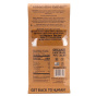 Back of Hu Kitchen Organic 70% Dark Chocolate Gingerbread, 60g