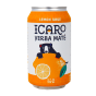 Front of Icaro Sparkling Yerba Mate Tea Lemon Sage