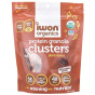 Front of IWON Organics Plant-Based Protein Granola Clusters Chocolate Pecan, 224g