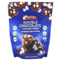 Front of Jennies Double Chocolate Coconut Bites With Marshmallows & Cacao Nibs