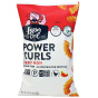 Front of Lesser Evil Power Curls Fiery Hot, 113g
