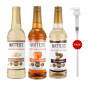 Front of Matteo’s Sugar Free Barista Style Coffee Syrup Trio + FREE Pump