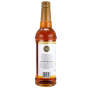 Back of Matteo’s Sugar Free Barista Style Coffee Syrups Thin Caramel, 750mL