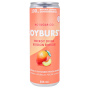 Front of No Sugar Company Joyburst Energy Drink Peach Mango, 355mL