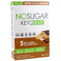 Front of No Sugar Company Keto Bar Chocolate Peanut Butter, 4 Bars