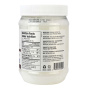 Back of Nutiva Organic Virgin Coconut Oil, 860ml