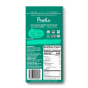 Back of Pascha Bar Zero 70% Cacao Dark Chocolate, 80g