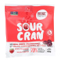 Front of Patience Fruit & Co. Organic Sour Cran Candy Sour Strawberry, 60g