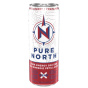 Front of True North Plant-Based Energy Drink Black Cherry