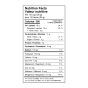 Nutritional table of Rawcology Matcha Latte Superfood Coconut Chips, 70g
