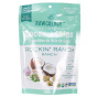 Front of Rawcology Rockin’ Ranch Superfood Coconut Chips, 70g