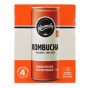 Front of Remedy Sugar-Free Kombucha Mango Passion, 4 x 330mL cans