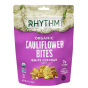 Rhythm Superfoods Organic Cauliflower Bites White Cheddar, 40g 