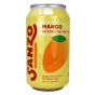 Front of Sanzo Real Fruit sparkling Water Mango 