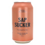 Front of Sapsucker Organic Sparkling Tree Water The Grapefruit One
