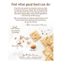 Back of Simple Mills Grain-Free Almond Flour Crackers Cracked Black Pepper, 120g