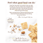 Back of Simple Mills Grain-Free Almond Flour Crackers Fine Ground Sea Salt, 120g