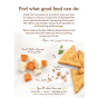 Back of Simple Mills Grain-Free Veggie Pita Crackers Mediterranean Herb, 120g