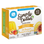 Front of Simply Delish Keto Peach Jel Dessert, 20g