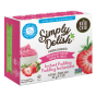 Front of Simply Delish Keto Strawberry Pudding, 48g
