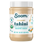 Front of Soom Foods Organic Pure Ground Sesame Tahini, 453g