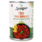 Back of Sprague Triple Bean Chili, 425g
