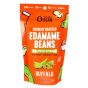 Front of The Only Bean High Protein Crunchy Roasted Edamame Bean Buffalo