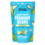 Front of The Only Bean High Protein Crunchy Roasted Edamame Beans Sea Salt