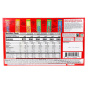 Back of Tony's Chocolonely Rainbow Tasting Pack, 6 Bars, 288g