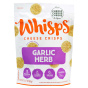 Front of Whisps Garlic & Herb Parmesan Cheese Crisps, 60g