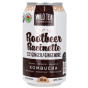 Front of Wild Tea Kombucha Low Sugar Root Beer With Ginger